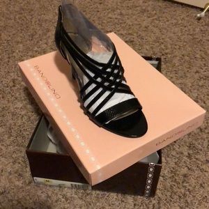 Banolino Women Black Heels Sandal 6